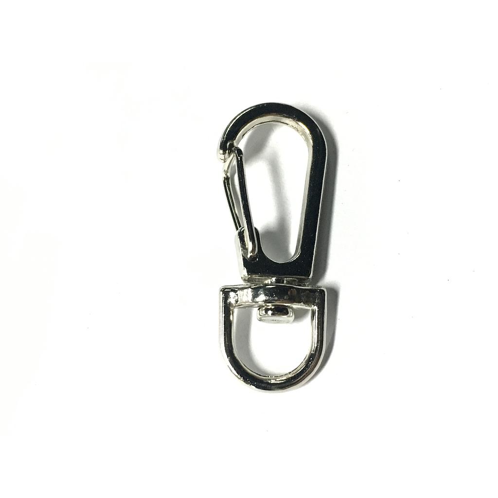 BROCHE PARA LLAVERO PLATEADO 36MM PEWTER