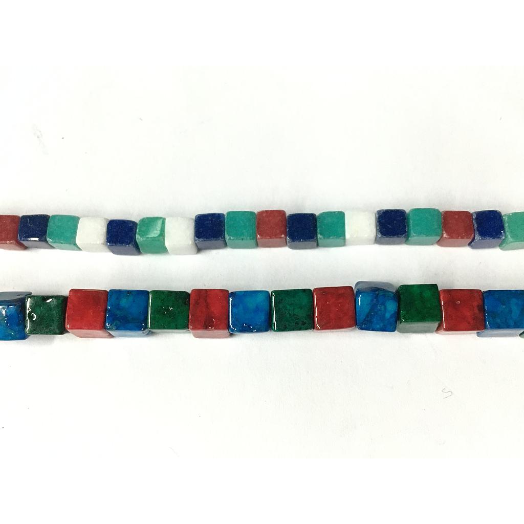 PIEDRA JADE MULTICOLOR FORMAS