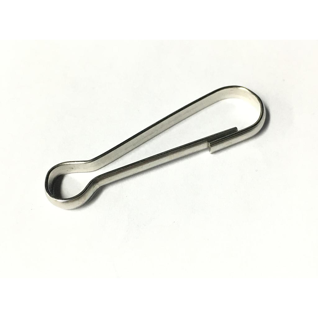 BROCHE PARA LLAVERO PLATEADO PEWTER 45MM