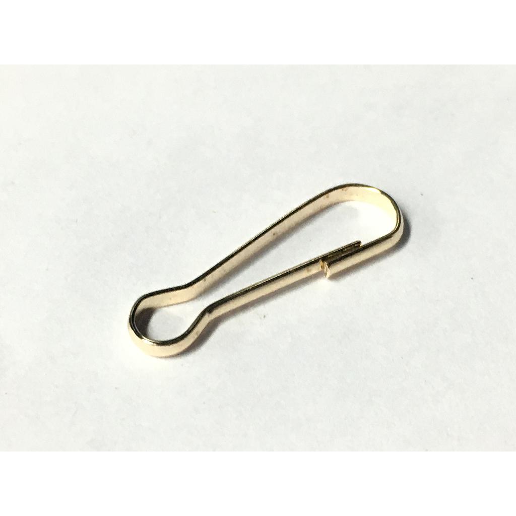 BROCHE PARA LLAVERO DORADO PEWTER 25MM