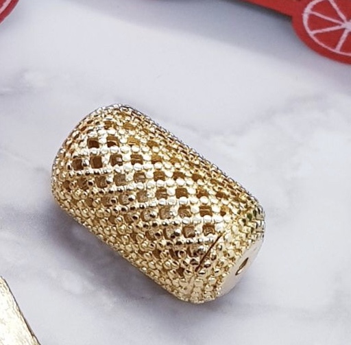 SEPARADOR CILINDRO 20X12MM ELECTROENCHAPADO