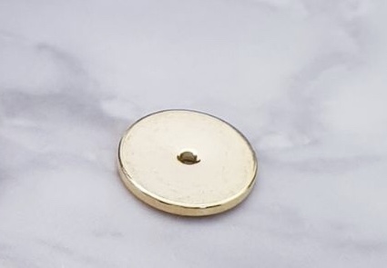 SEPARADOR REDONDO 10MM ELECTROENCHAPADO