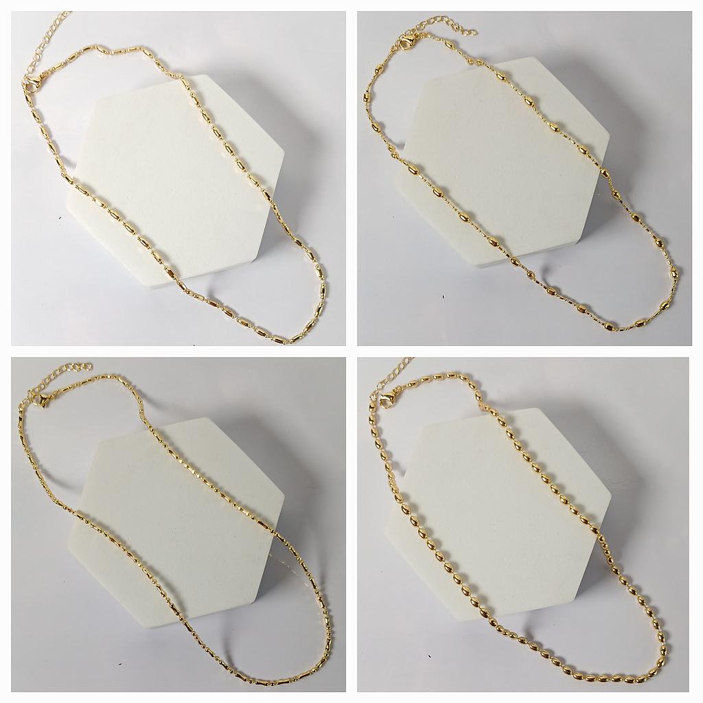 CADENA TERMINADA DE MICROCIRCONIA CON EXTENSOR