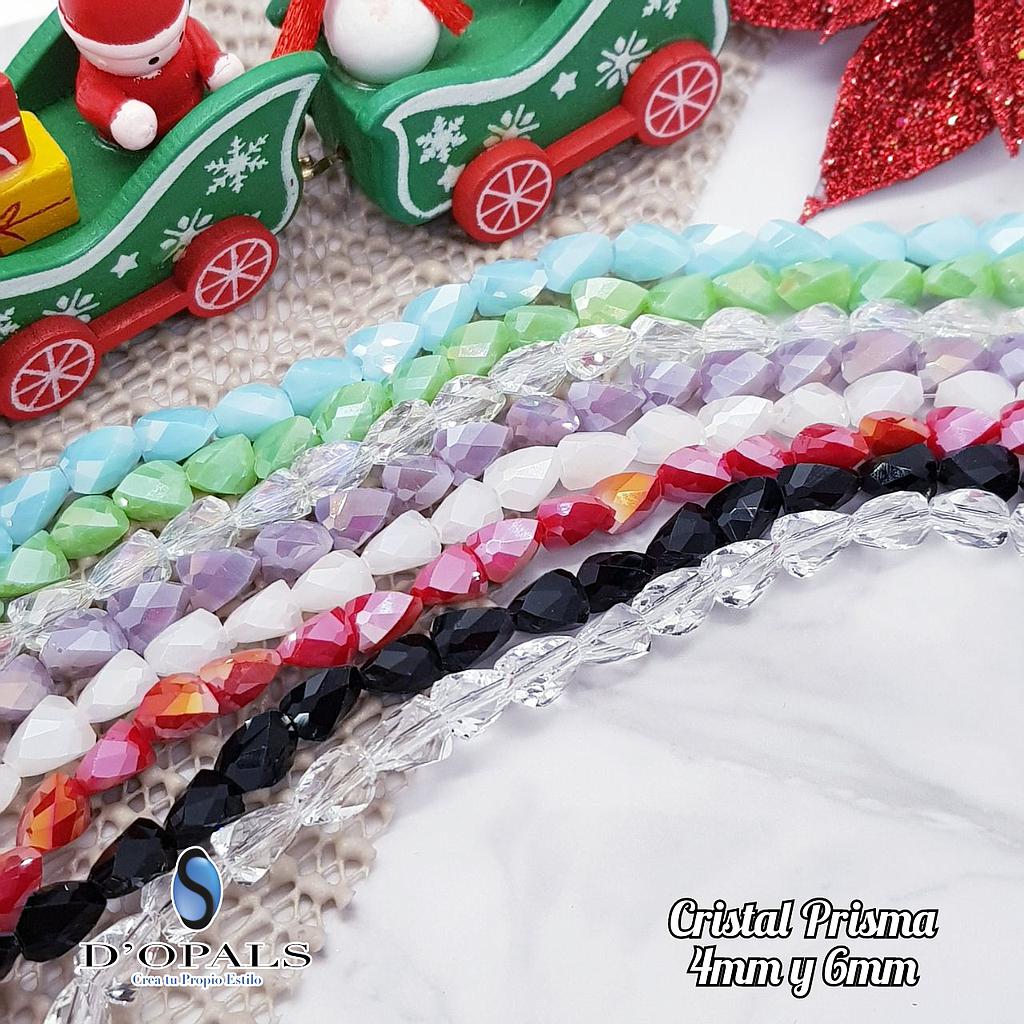 CRISTAL PRISMA 6MM VERDE PERA