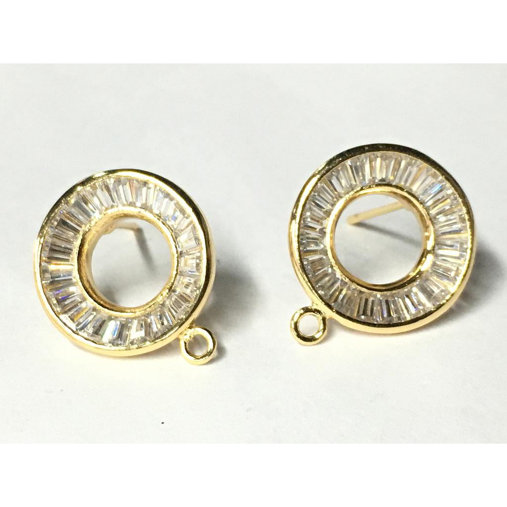 PATENTES REDONDAS 15MM ELECTROENCHAPADO