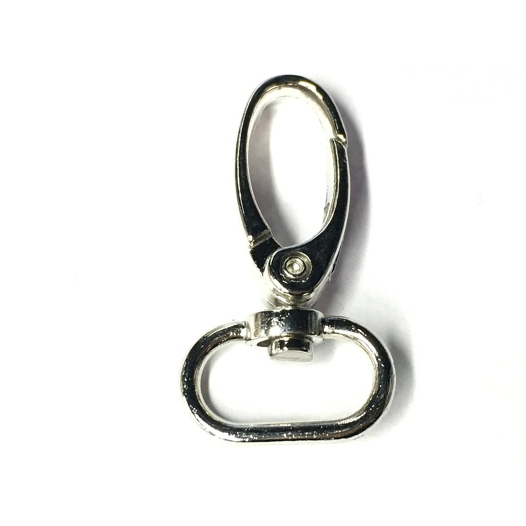 BROCHE PARA LLAVERO PEWTER PLATEADO 43X14MM