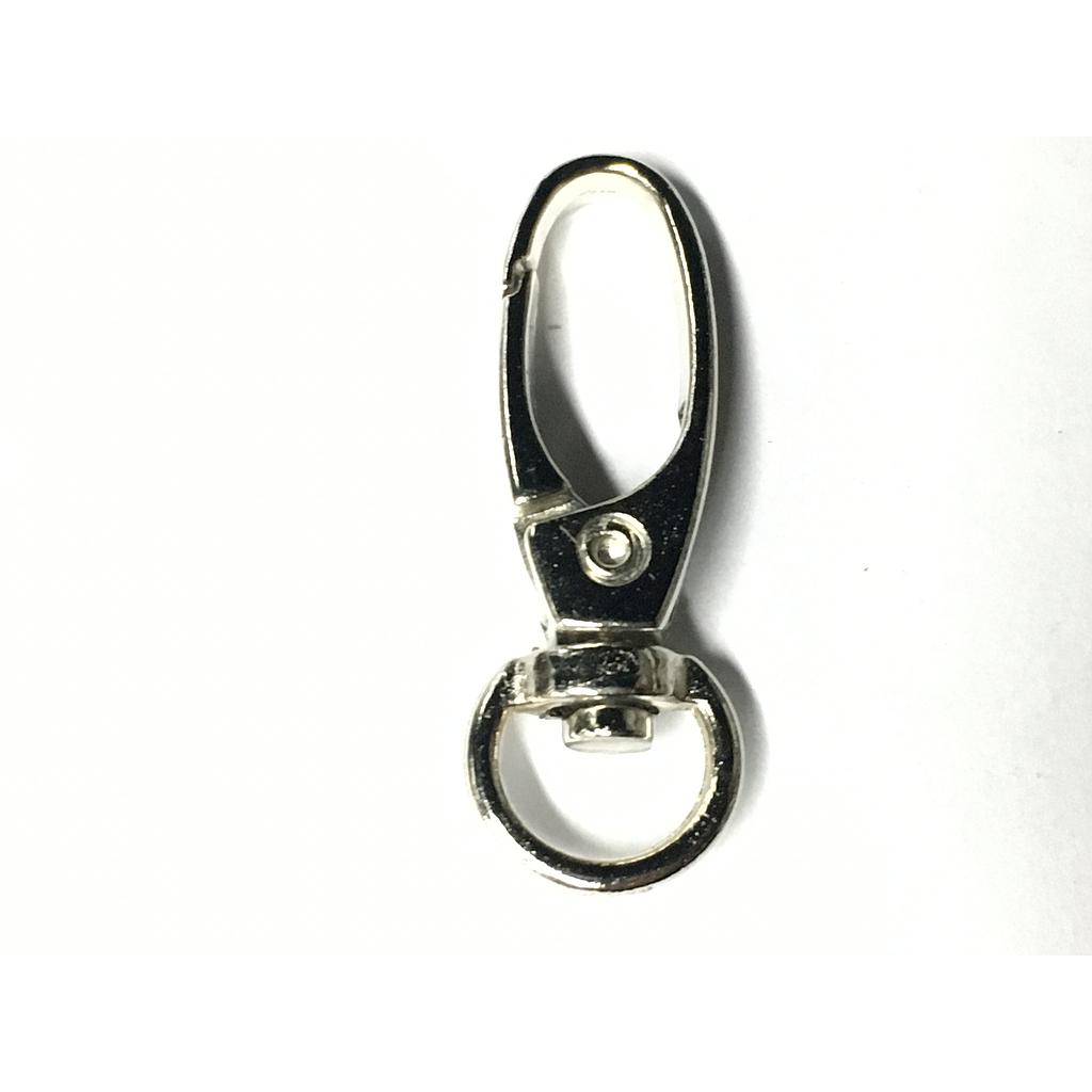 BROCHE PARA LLAVERO PEWTER PLATEADO 36X11MM