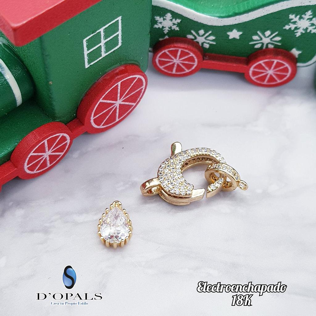 BROCHE PERICO 20MM ELECTROENCHAPADO