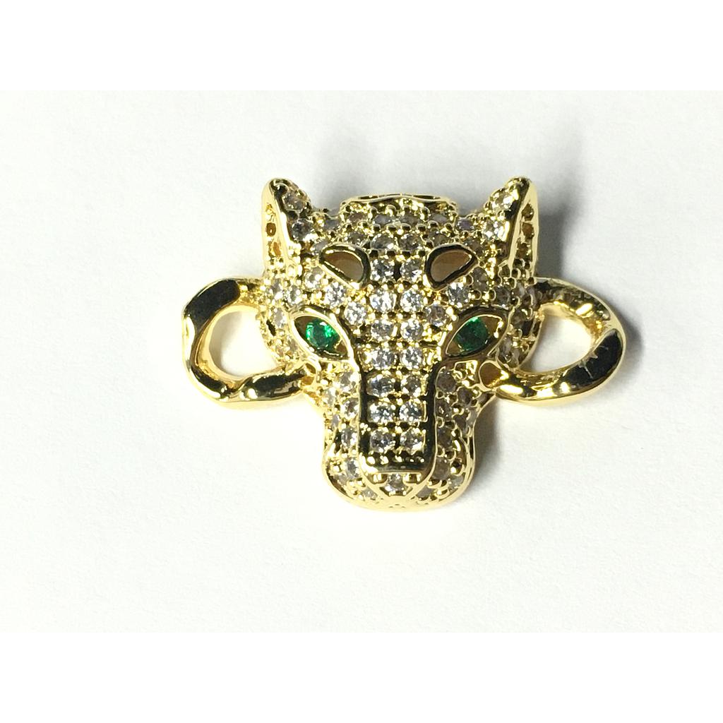 DIJE LEOPARDO MICROCIRCONIA