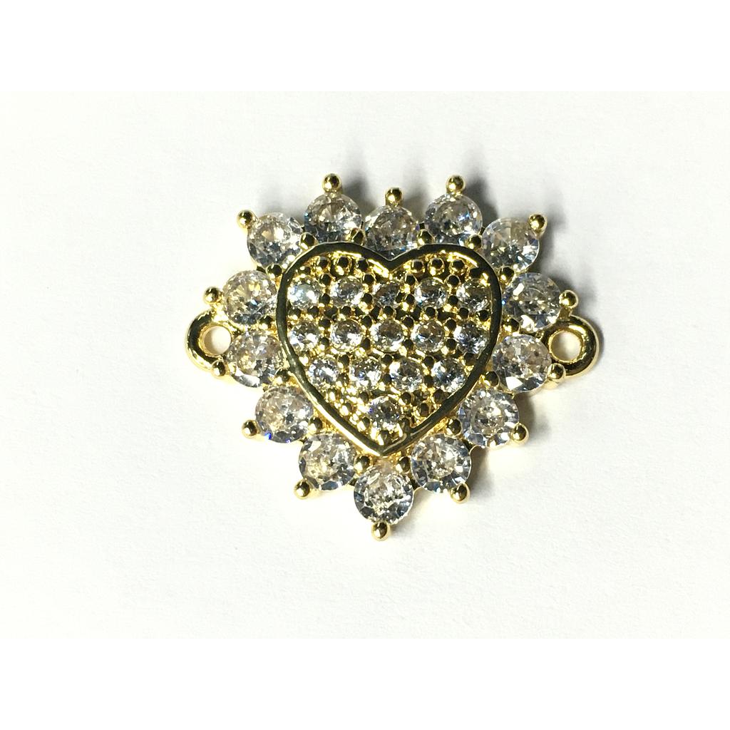 DIJE CORAZON MICROCIRCONIA