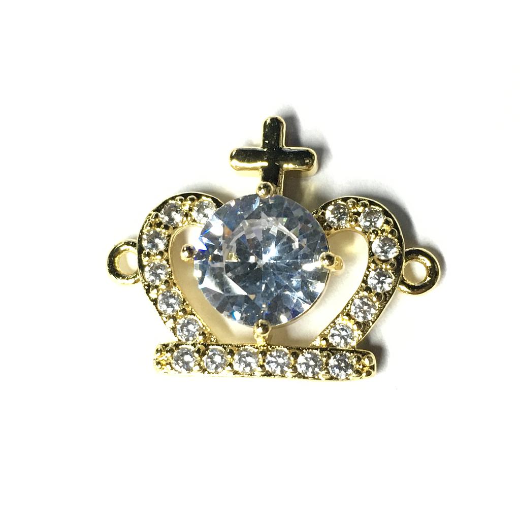 DIJE CORONA REAL MICROCIRCONIA