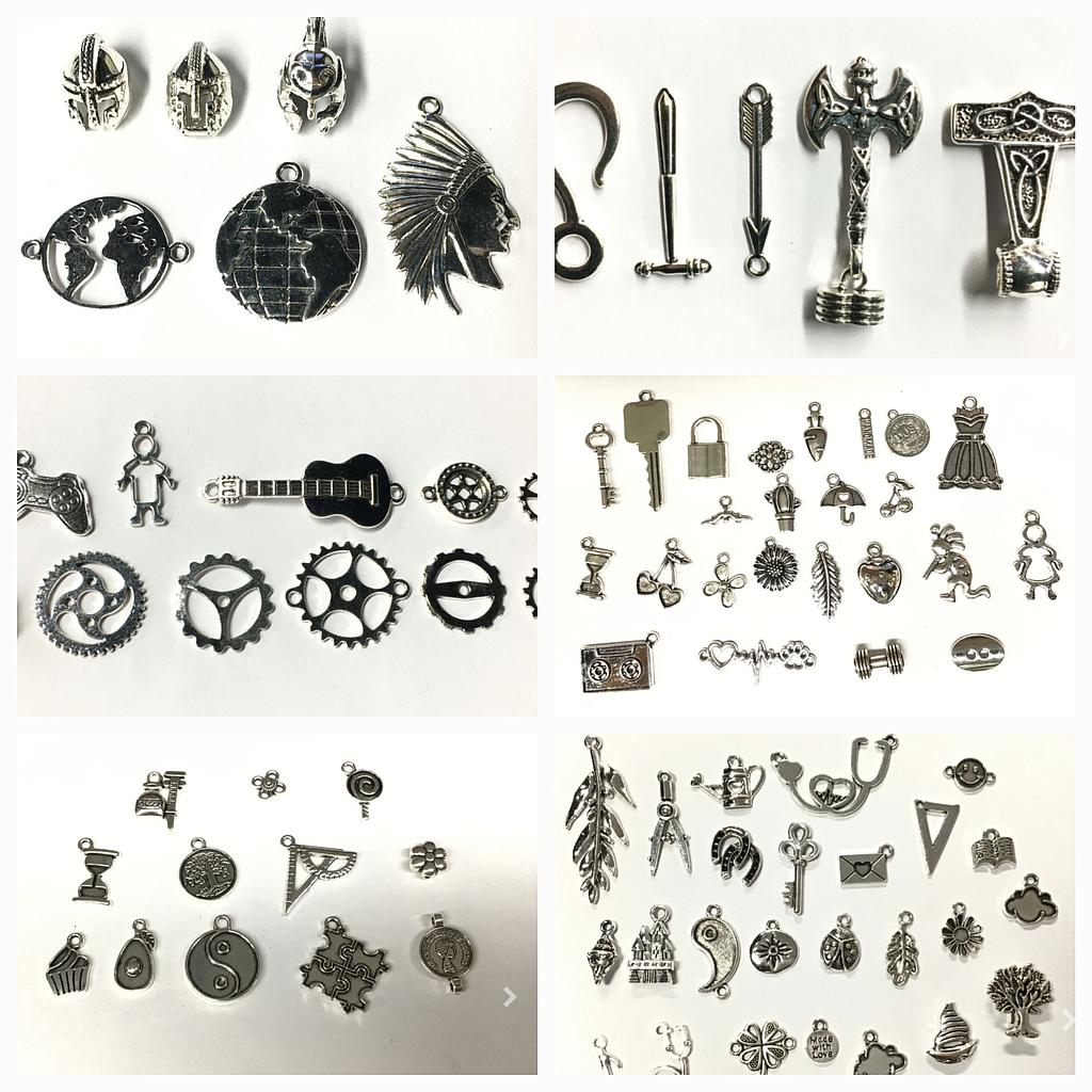 DIJES VARIOS DE PEWTER BOLSA 500 GRAMOS