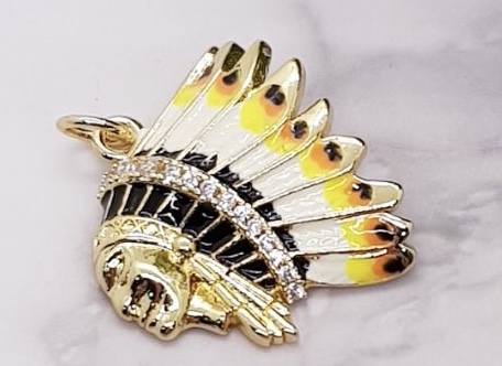 DIJE INDIO MICROCIRCONIA