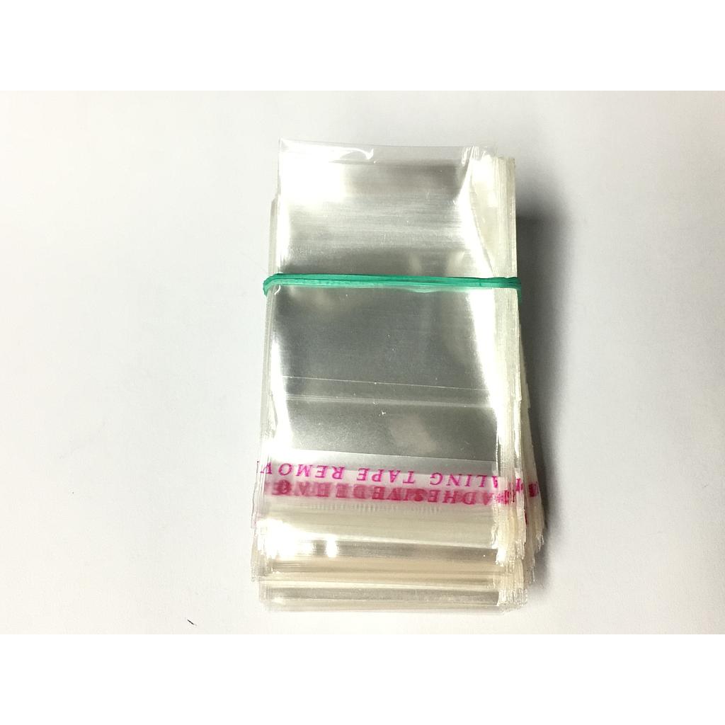 BOLSAS CON PEGAMENTO SIN AGUJERO 3X5CM 1000PCS