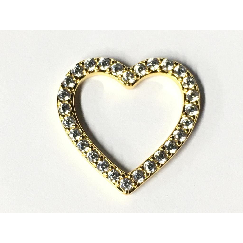 DIJE CORAZON MICROCIRCONIA