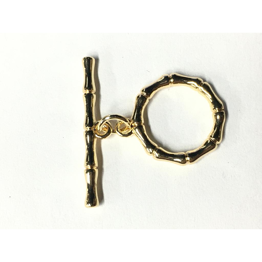 BROCHE CON PALITO 15MM ELECTROENCHAPADO