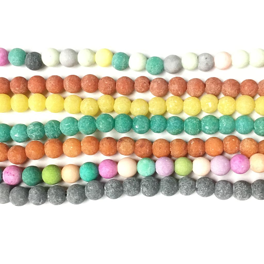 PIEDRA REDONDA MATE 4MM AGATA