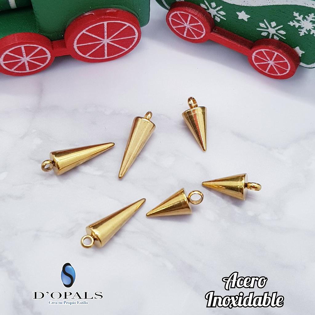 DIJE CONO 13MM ACERO