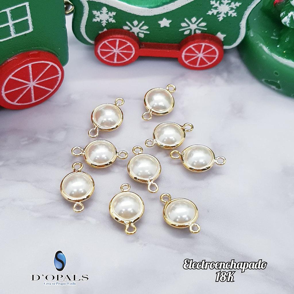 SEPARADOR PERLA 8MM Y ELECTROENCHAPADO