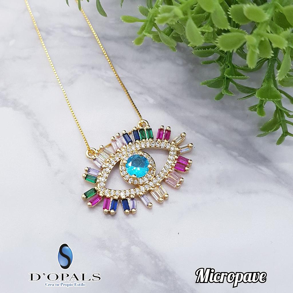 DIJE OJO TURCO MICROCIRCONIA