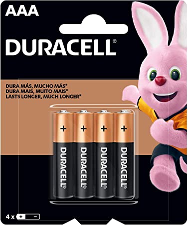 DURACELL BATERIA  AA 4 PILAS