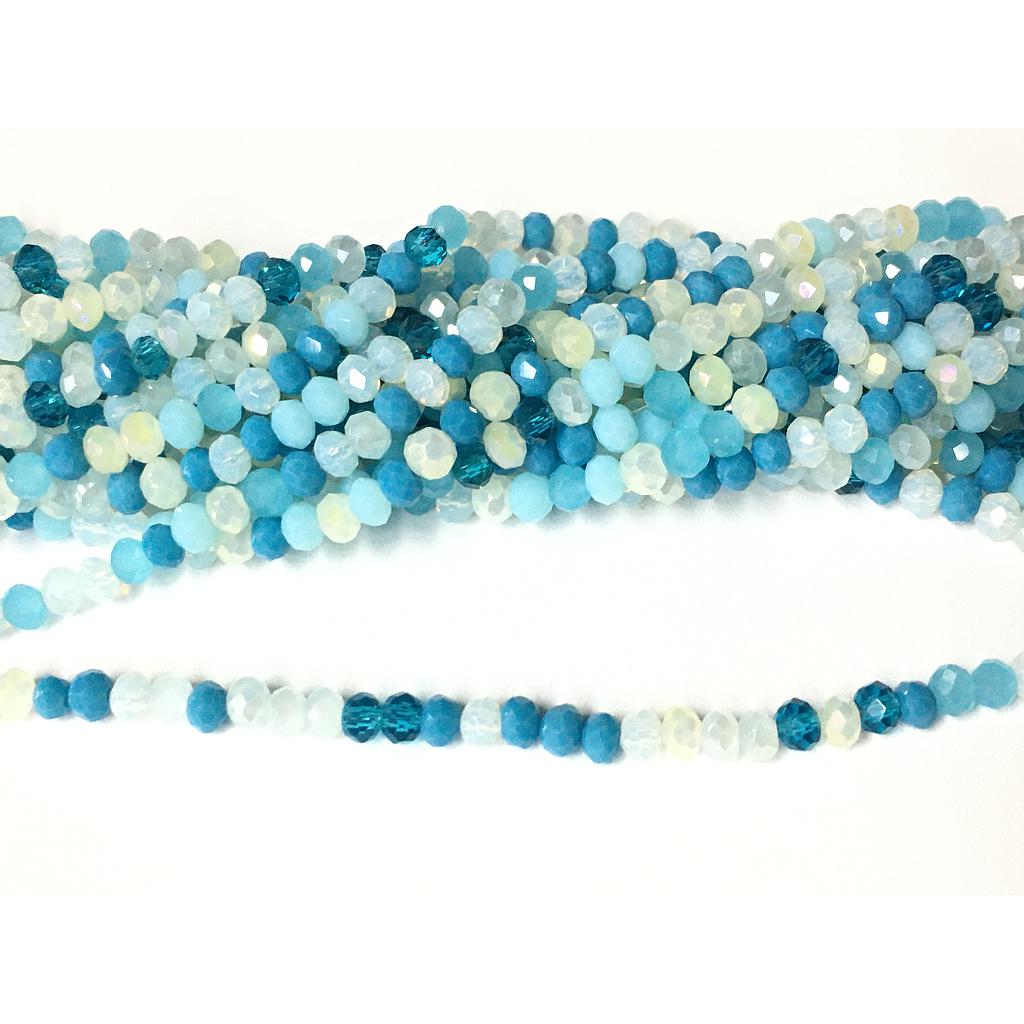 CRISTAL RONDEL MULTICOLOR 3MM