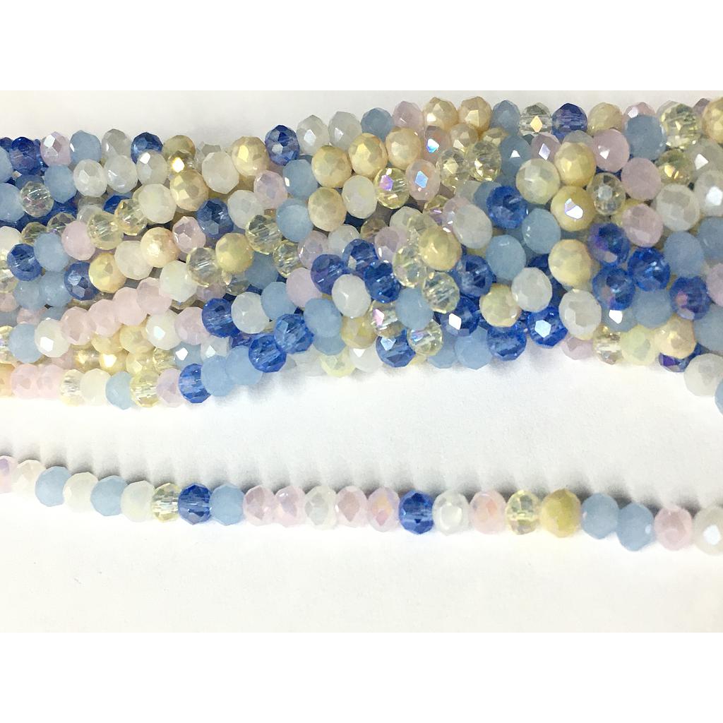 CRISTAL RONDEL MULTICOLOR 3MM