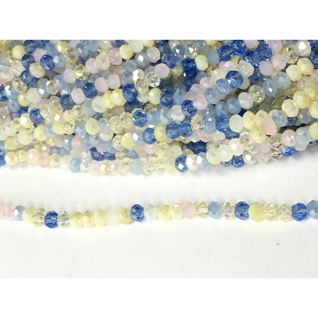 CRISTAL RONDEL MULTICOLOR 2MM