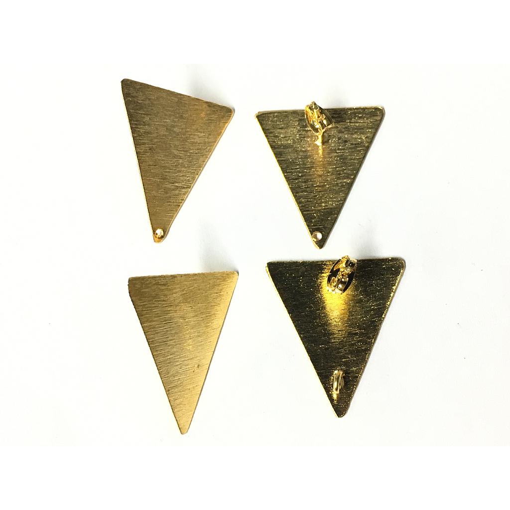 PATENTES TRIANGULARES 25X30MM GOLDFIELD