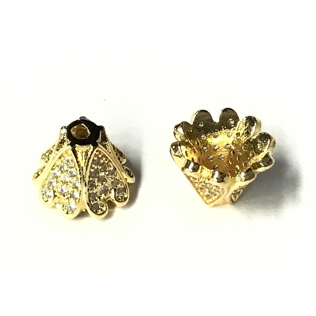 CUBRE PERLAS 8X11MM MICROCIRCONIA