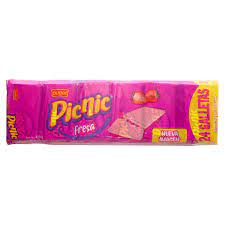 GALLETA PICNIC FRESA PAQUETE 24 UNIDADES