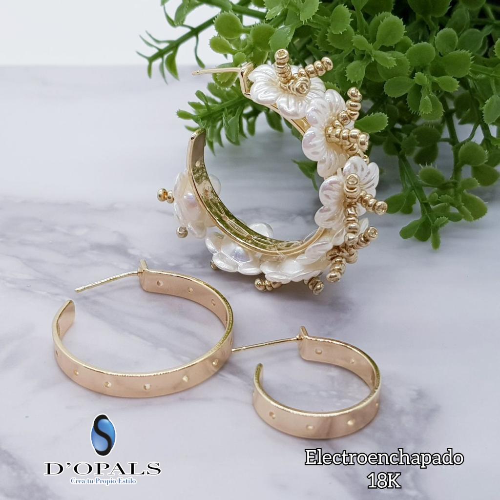 ARGOLLA PARA TEJIDOS 20MM ELECTROENCHAPADO