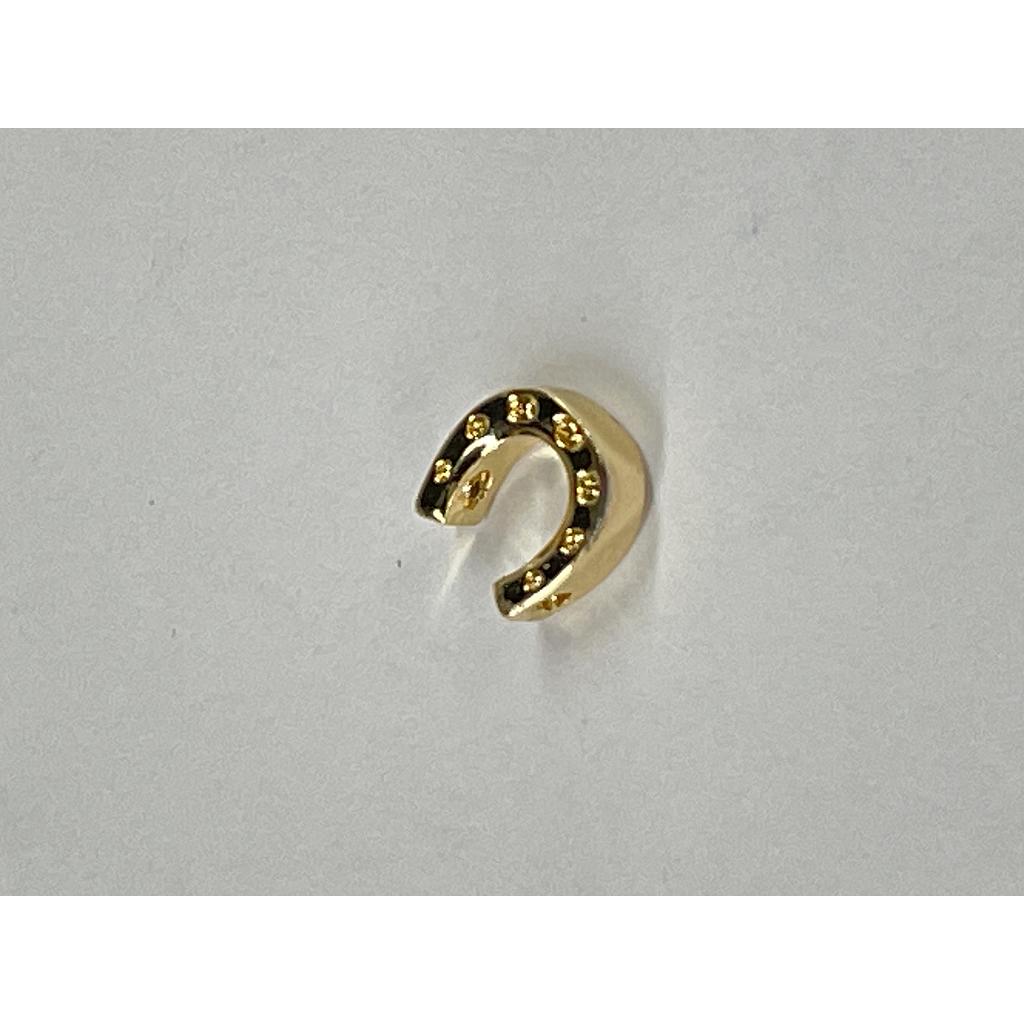 DIJE HERRADURA 7MM ELECTROENCHAPADO