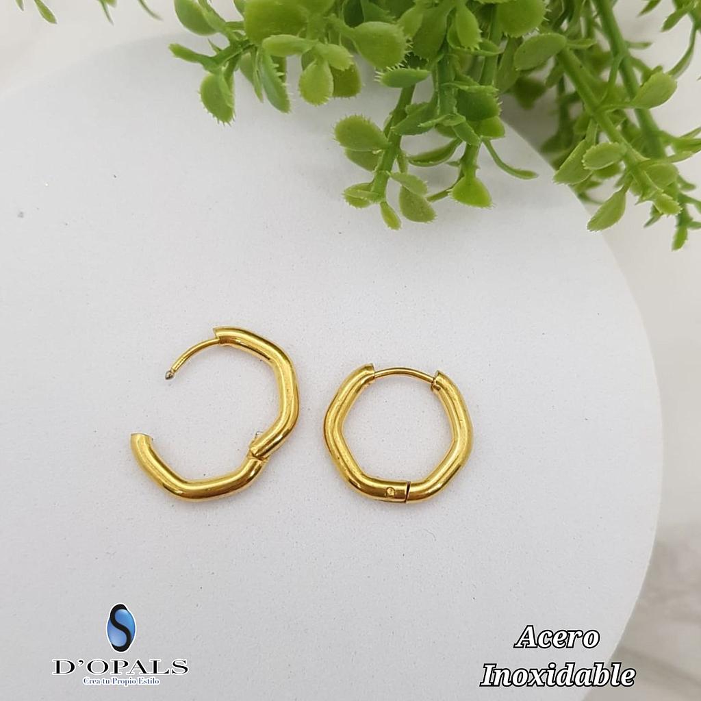 AROS HUGGIES HEXAGONO 16MM ACERO