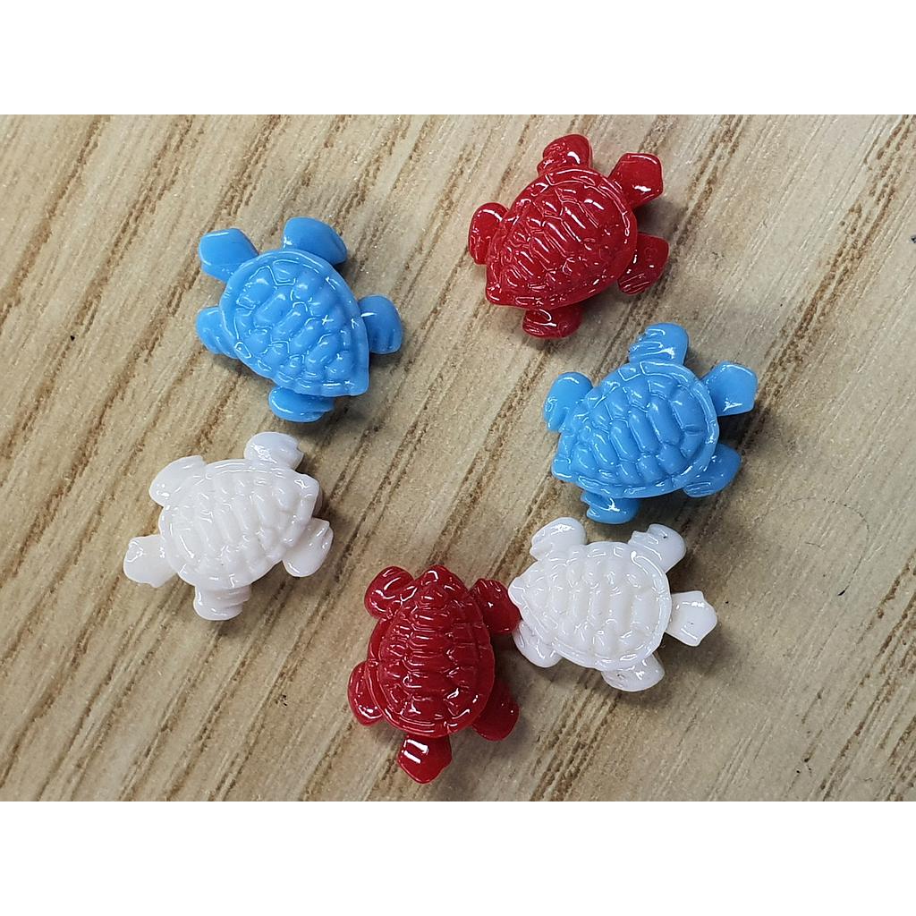 TORTUGAS ACRILICAS 6PCS