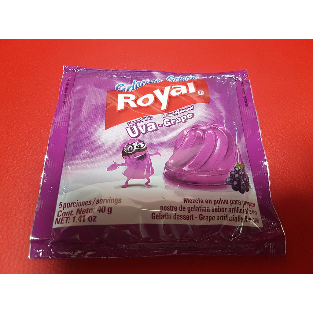GELATINA UVA  ROYAL 40GR