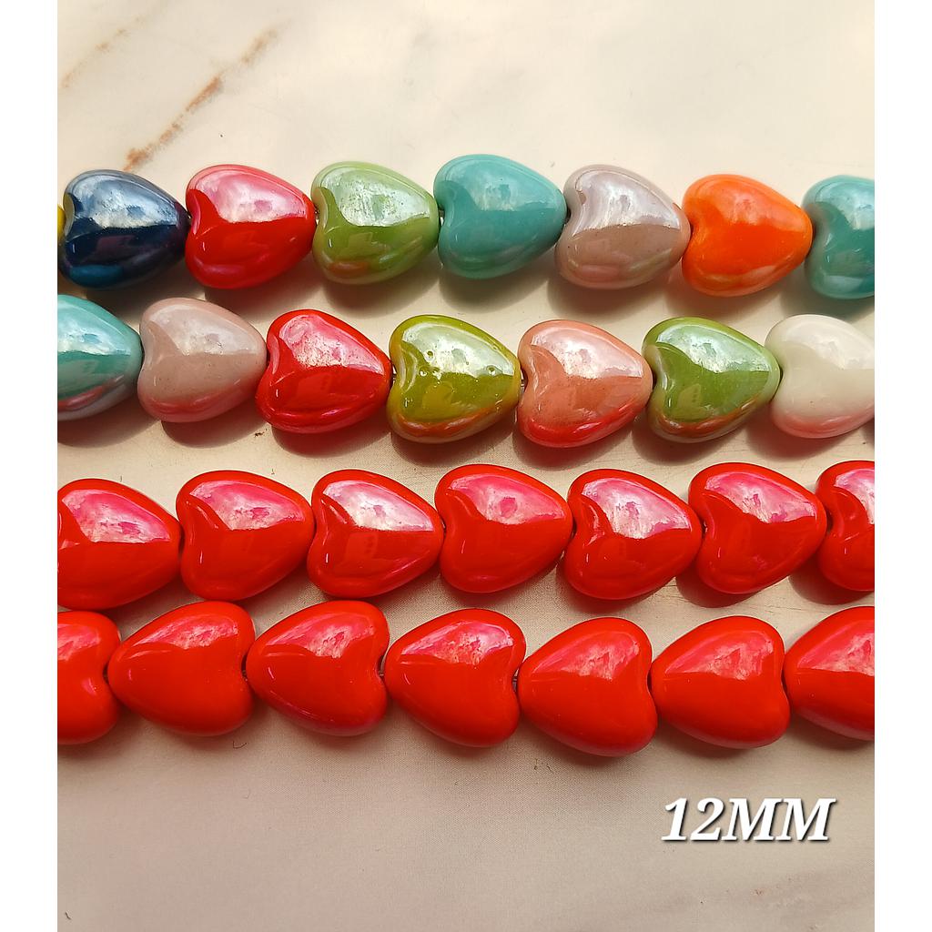 CERAMICA CORAZON 12MM