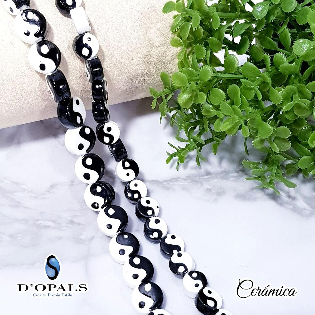 CERAMICA YING YANG 8MM