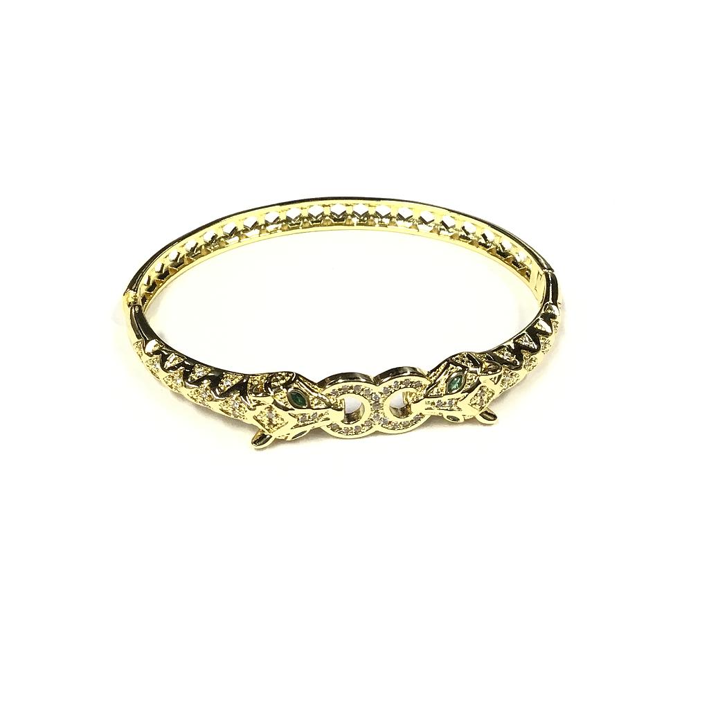 PULSERA INFINITO Y JAGUARES MICROCIRCONIA