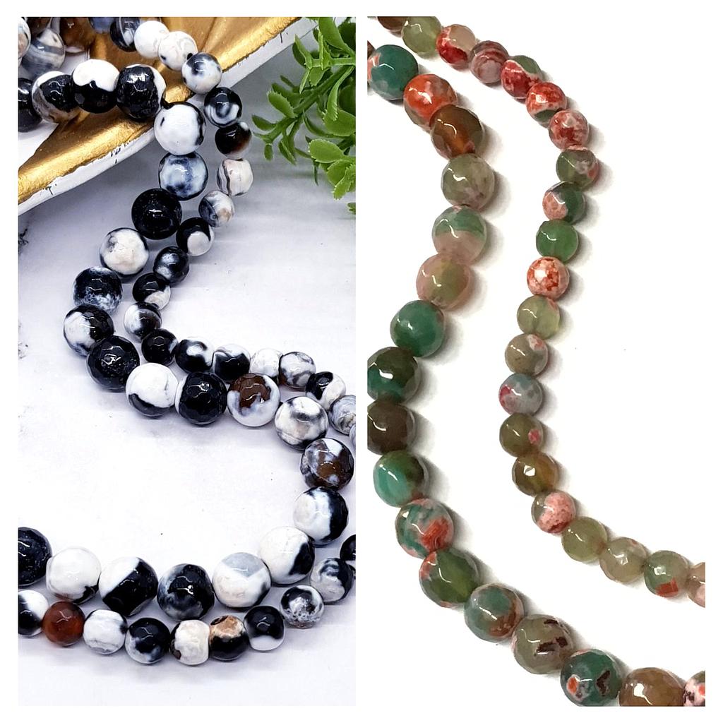 PIEDRA AGATA FACETADA 6MM