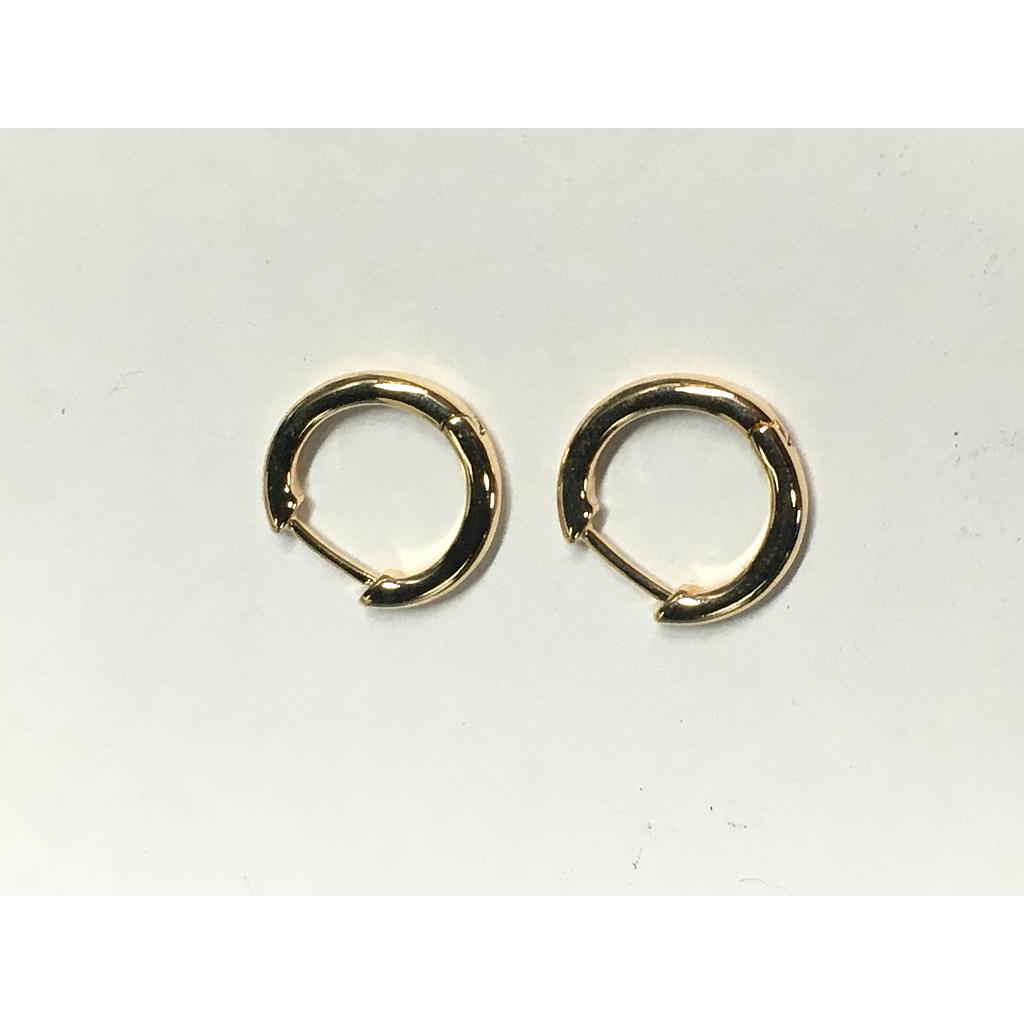 AROS HUGGIES 15MM ELECTROENCHAPADO