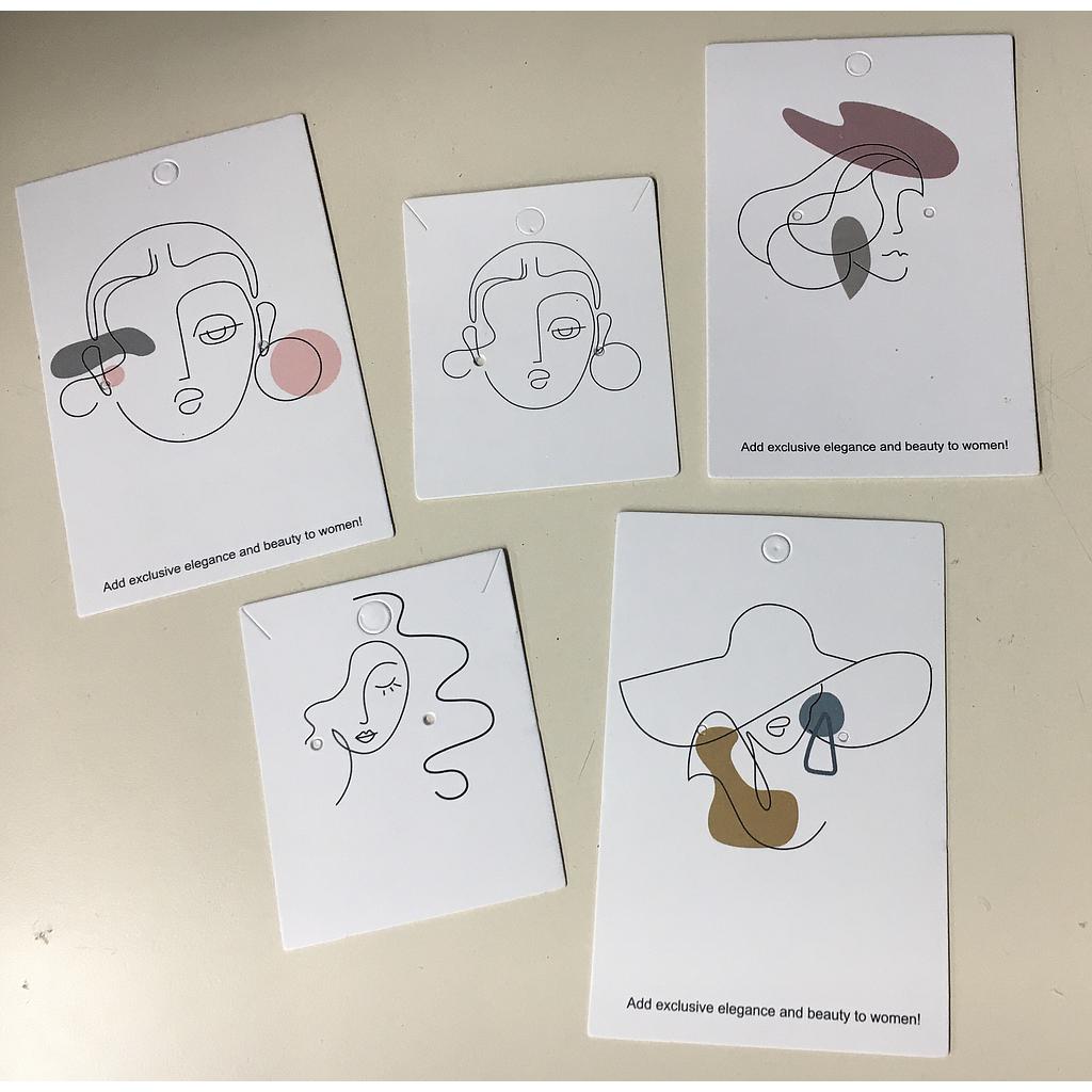 CARTONCITOS EXHIBIDOR MUJERES 100PCS