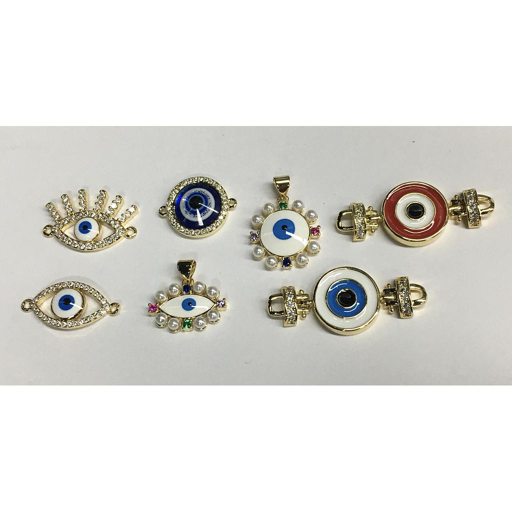 DIJE OJO TURCO MICROCIRCONIA