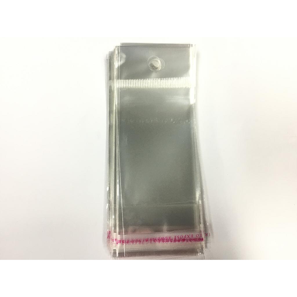 BOLSA CON PEGAMENTO 5X13CM PAQUETE 1000PCS