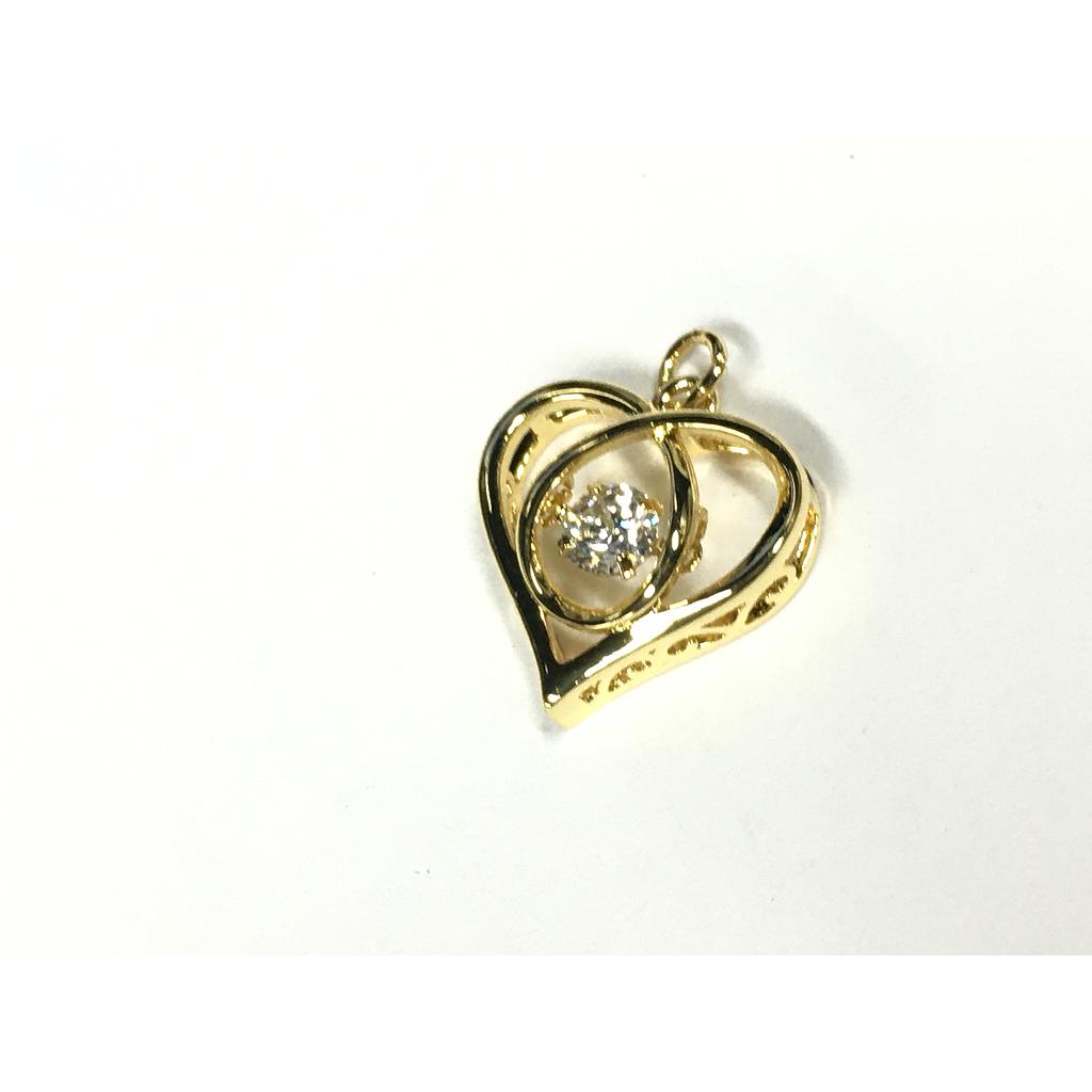 DIJE CORAZON MICROCIRCONIA