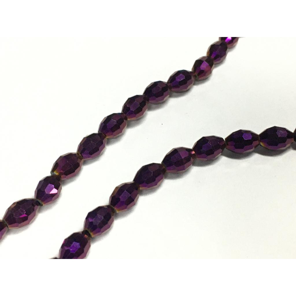 CRISTAL ARROZ MORADO UVA AB 6X8MM