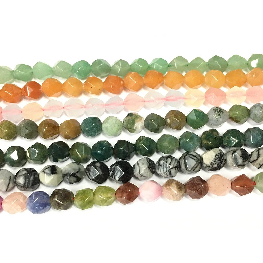 PIEDRA AGATA FACETADA 8MM