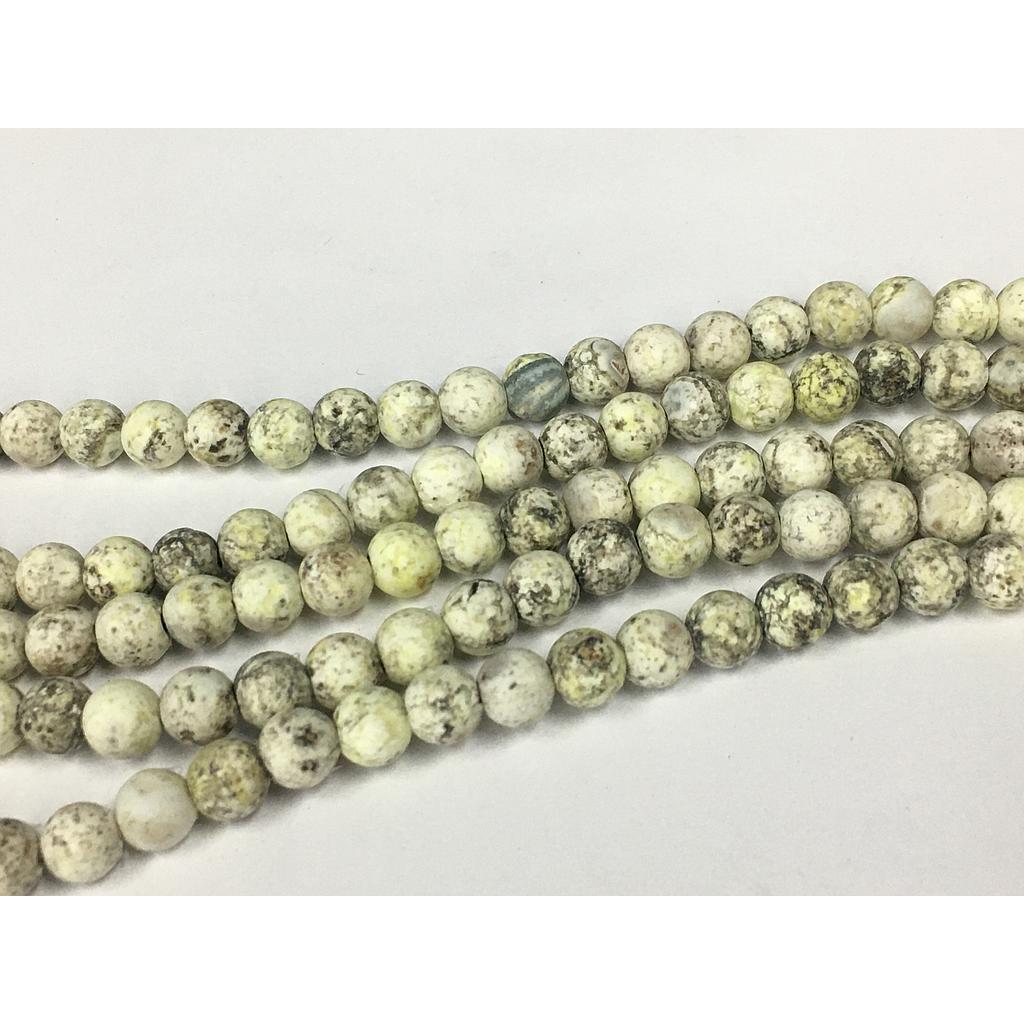 PIEDRA AGATA MATE 6MM