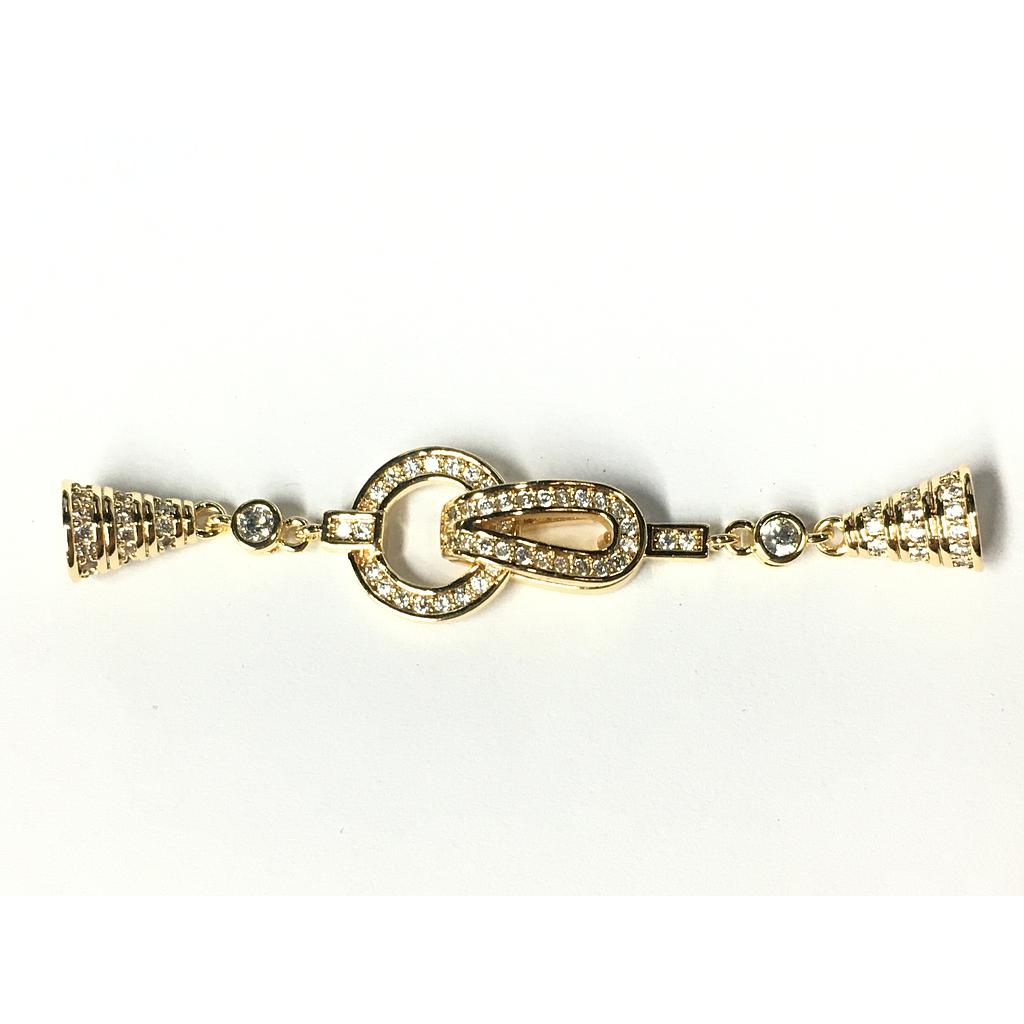 BROCHE CON TERMINALES ELECTROENCHAPADO