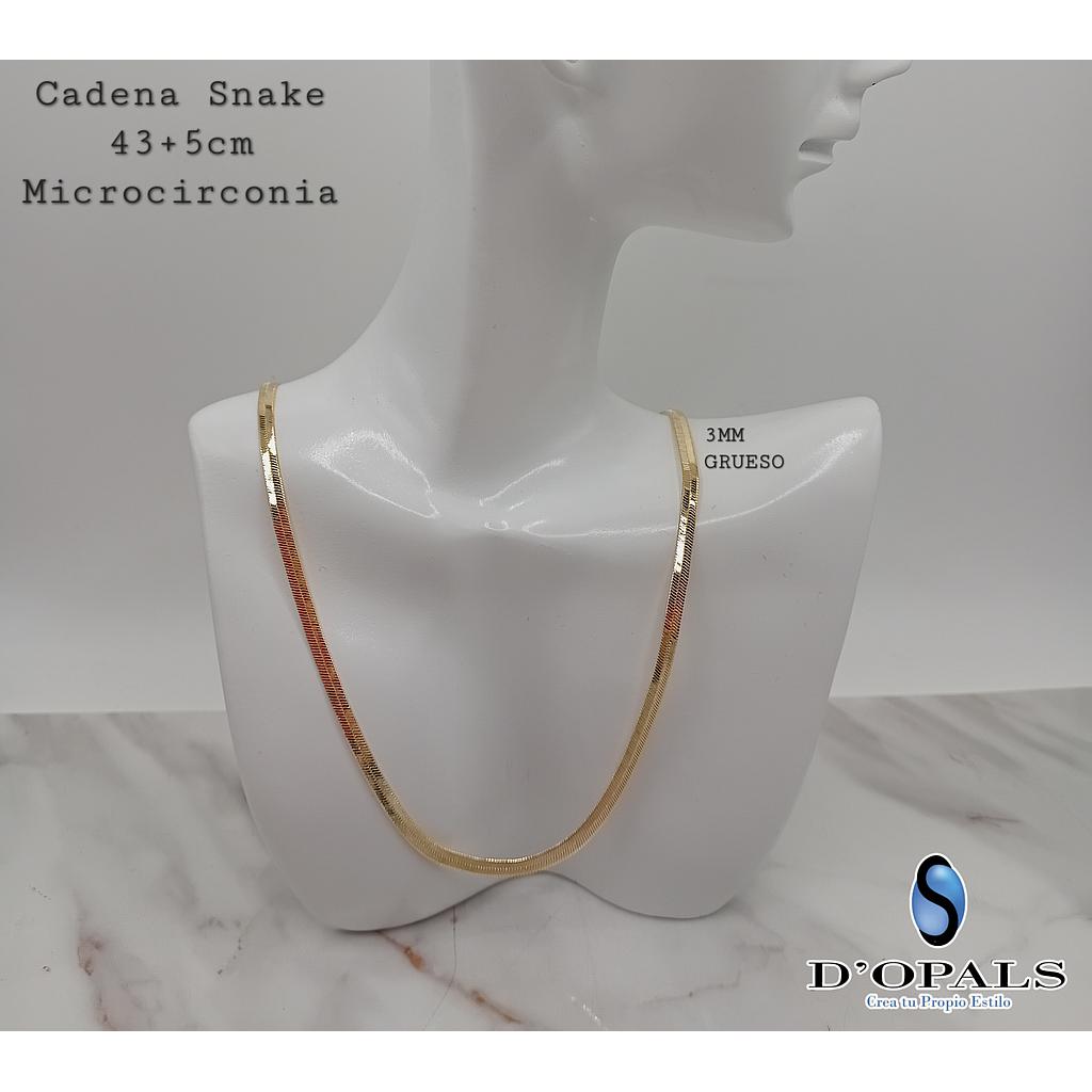 CADENA SNAKE DE MICROCIRCONIA